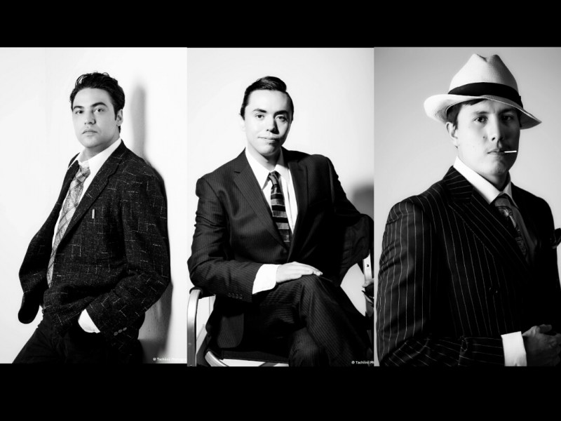 Classic Hollywood Images with Native Men in Los Angeles